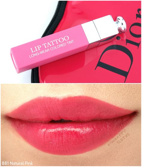 dior addict lip tattoo natural pink|dior addict lip tattoo review.